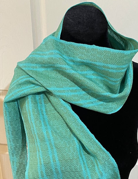 Teal Arrow Scarf