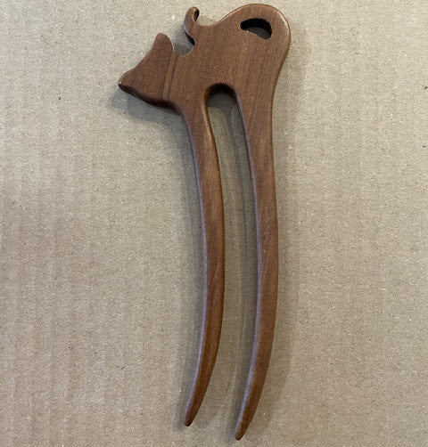 Sandalwood Cat Hair Fork