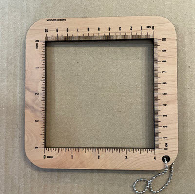 Square Ruler 4"/ 10 cm