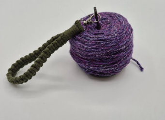 Yarn Keeper - Star - Purple Strap