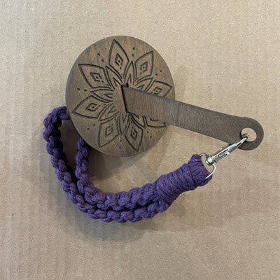 Yarn Keeper - Star - Purple Strap